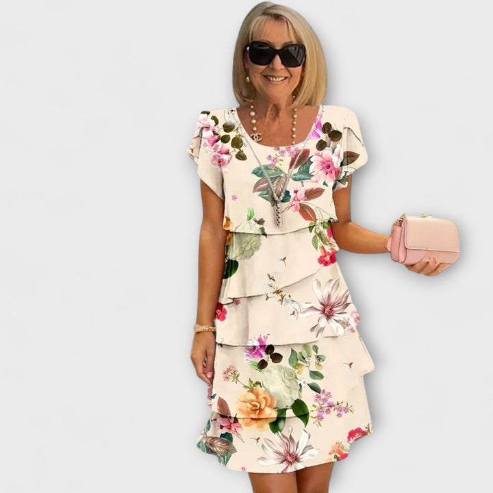 Frederike - Florales Eleganzkleid