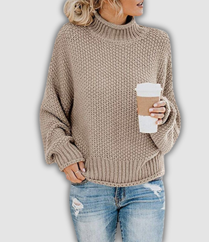 Marlis - Pullover mit Stehkragen