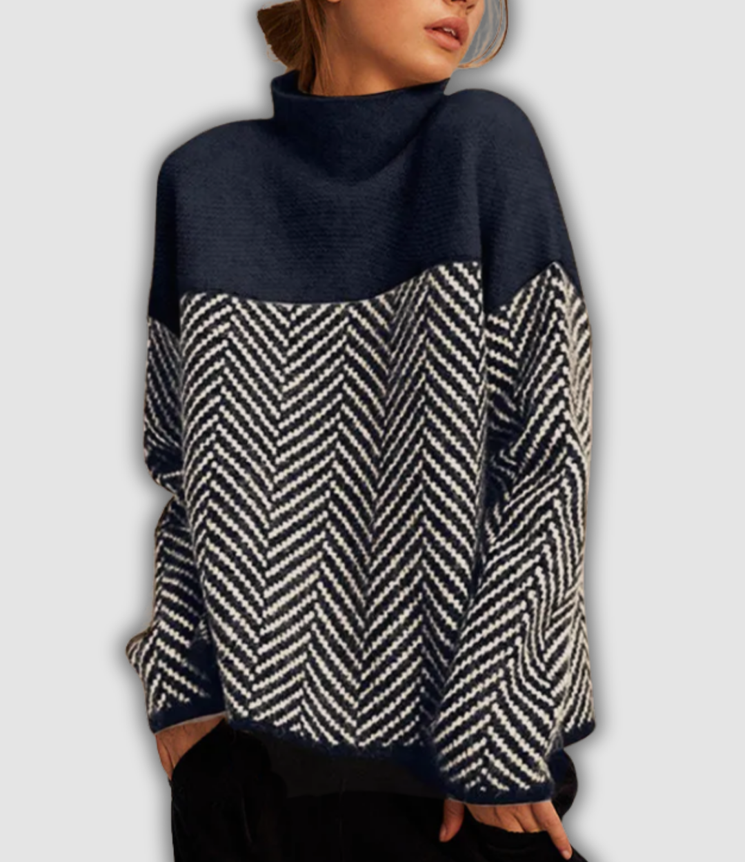 Oda - Rollkragenpullover