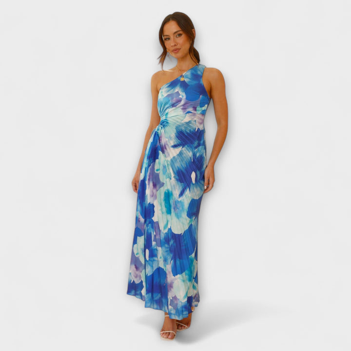 Marisa - Elegantes Cut-Out Maxikleid