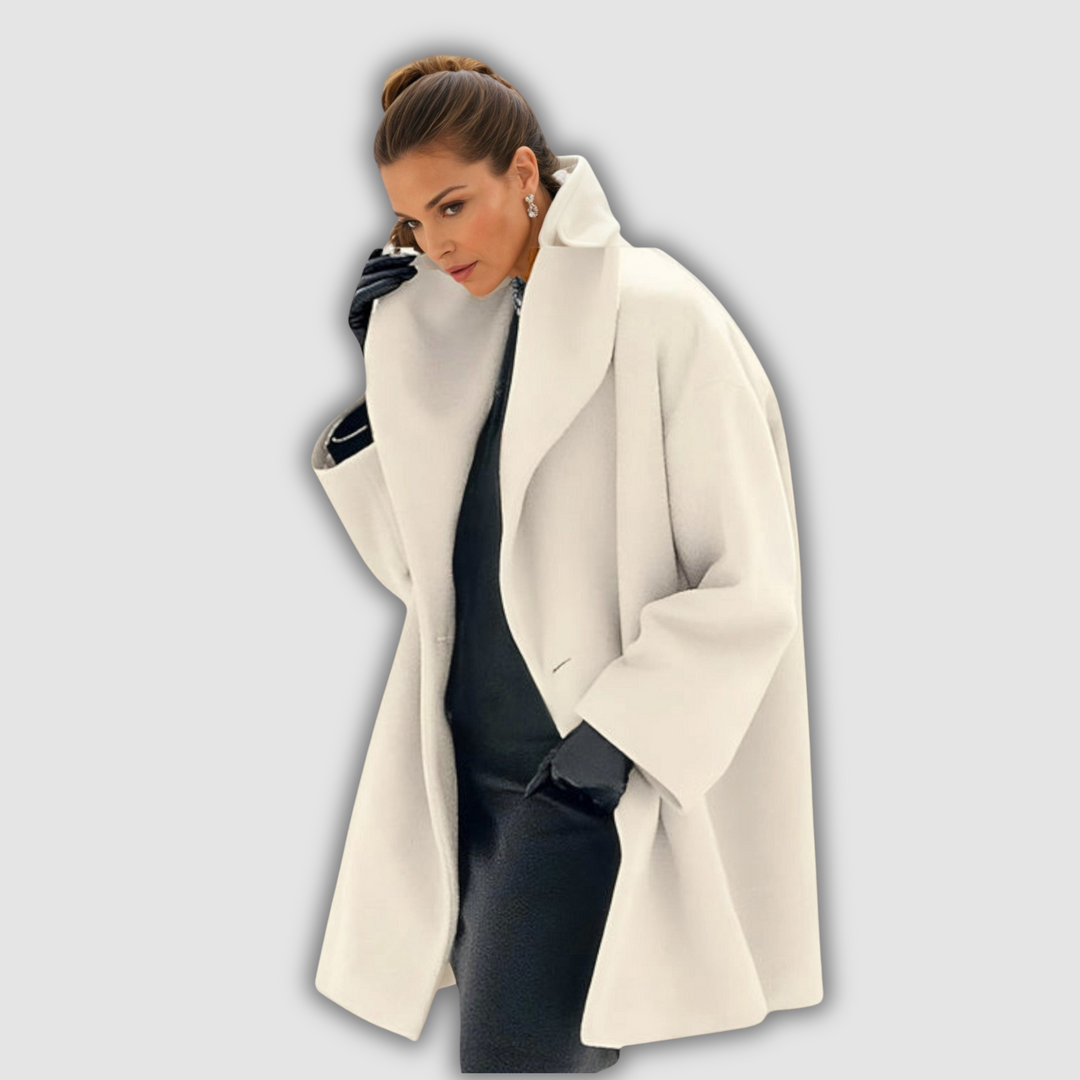 Anneliese - Premium Wollmantel, winddicht