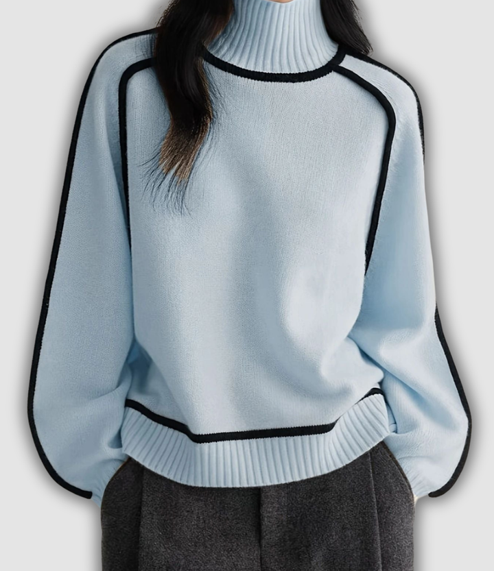 Roselinde - Weicher Kaschmir-Rollkragenpullover