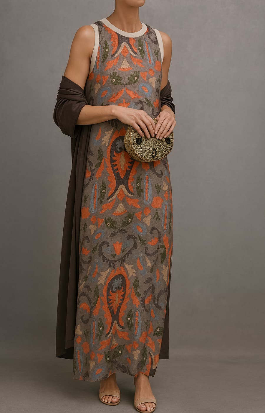 Nika – Elegantes Maxikleid