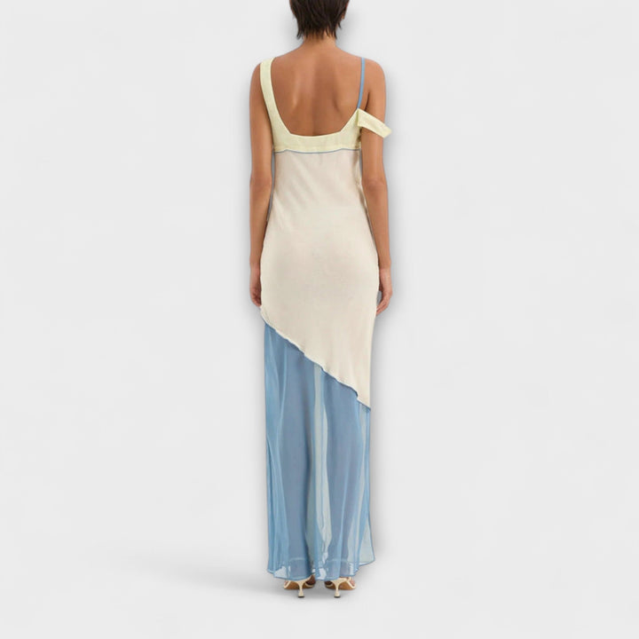 Cornelia - Thames Midi-Kleid mit Splice-Detail