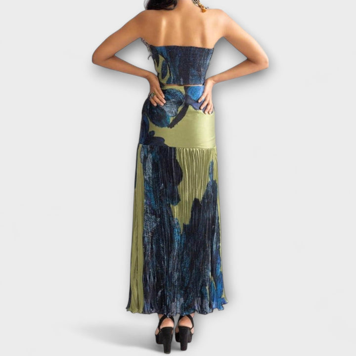 Ute - Strapless Midi Kleid