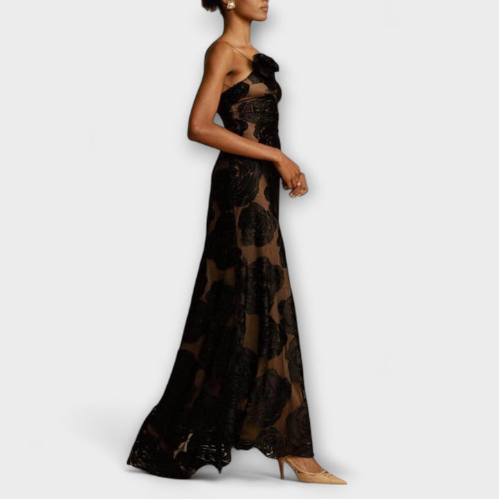 Benedikta - Florales Maxikleid