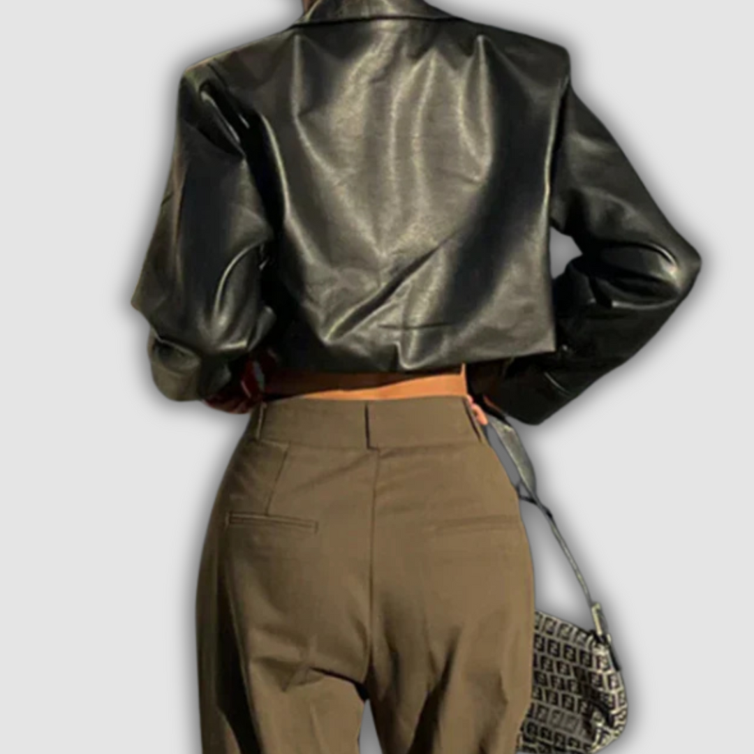 Altheira - Elegante Kunstlederjacke