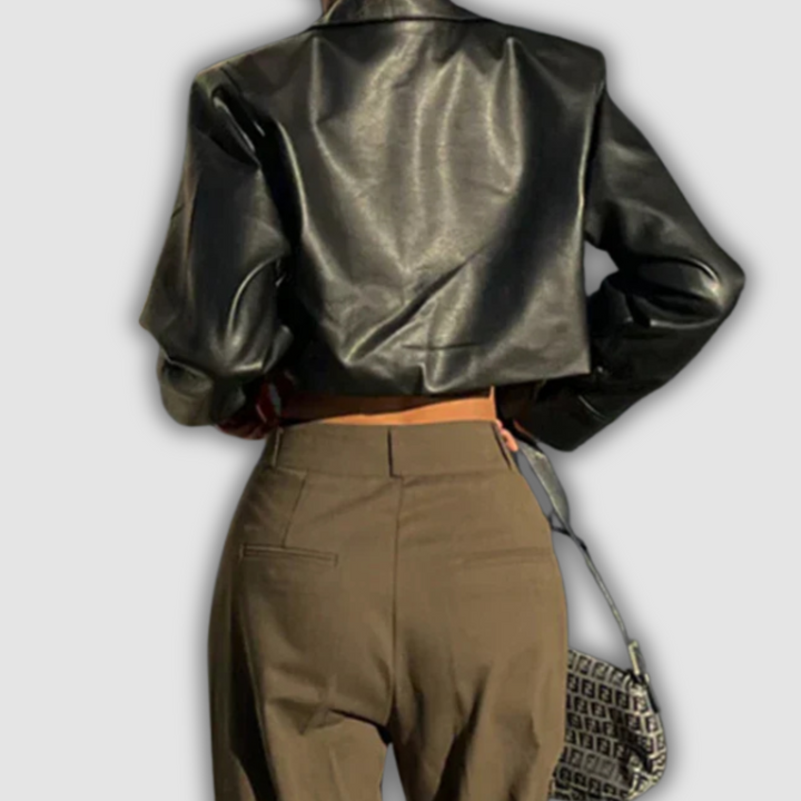 Altheira - Elegante Kunstlederjacke