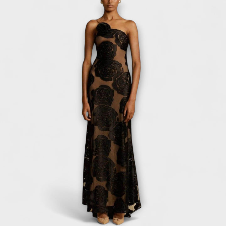Benedikta - Florales Maxikleid