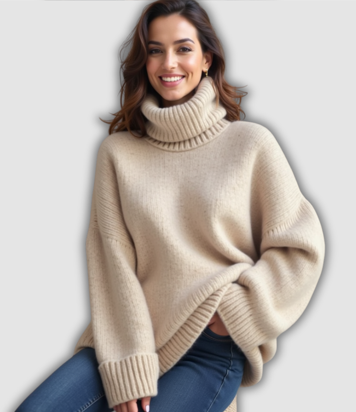 Ulla - Gemütlicher warmer Pullover