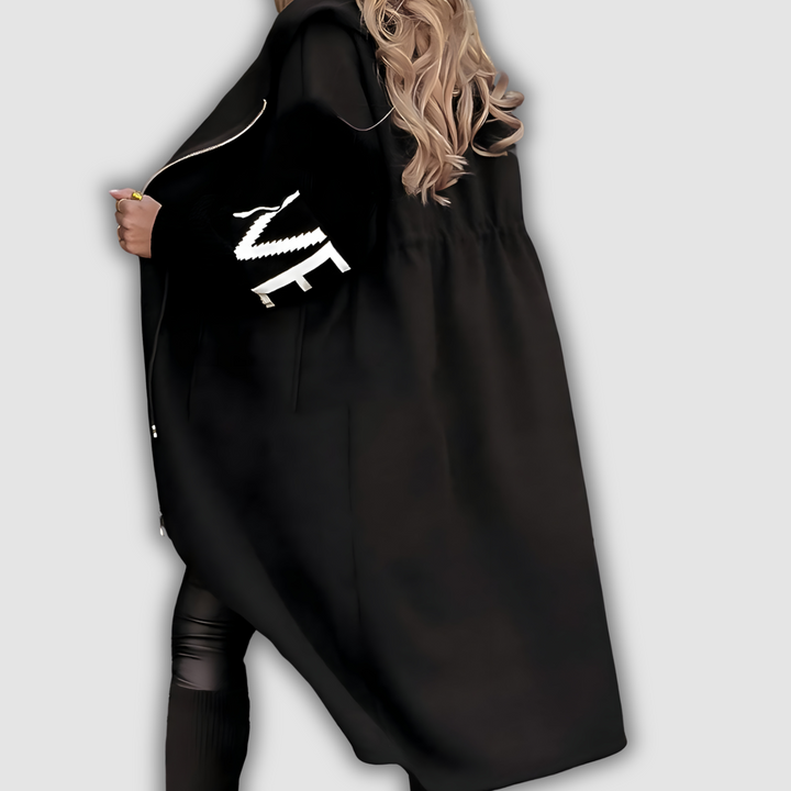 Grace - Windbreaker langer Mantel