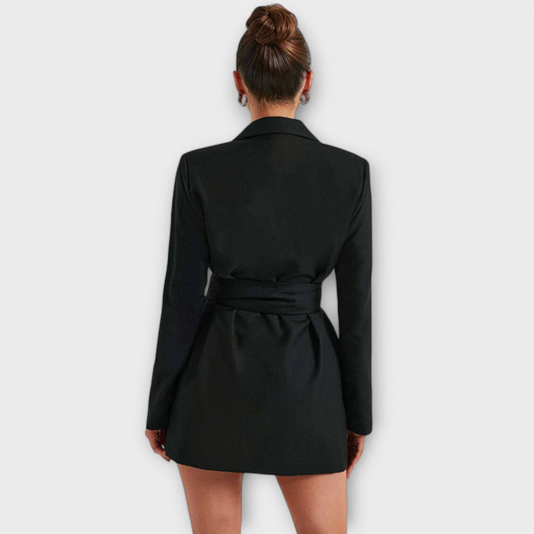 Brigitte - Blazerkleid mit V-Ausschnitt