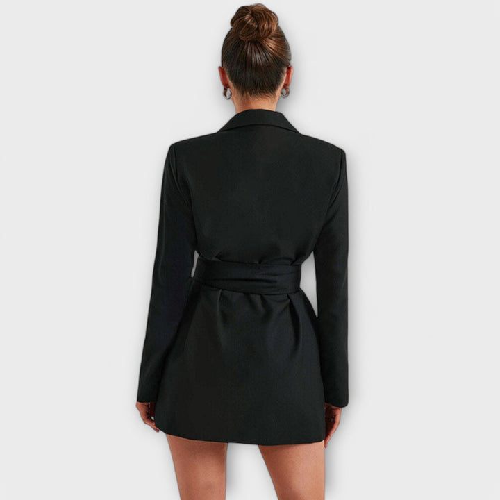 Brigitte - Blazerkleid mit V-Ausschnitt