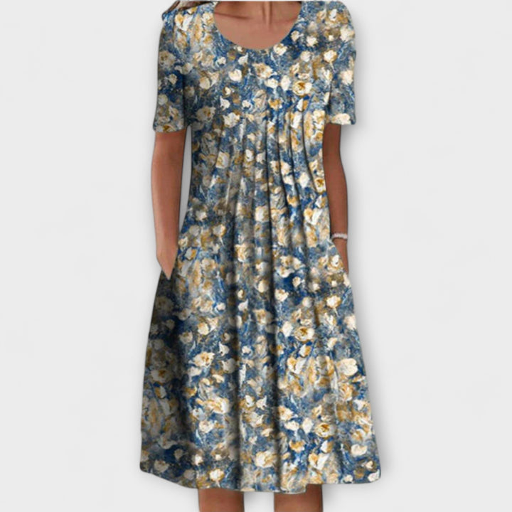 Juliane – Schickes Schichtkleid mit Bauchkontrolle