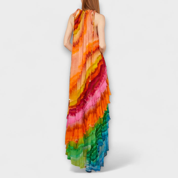 Barbara - Ruffle Gown