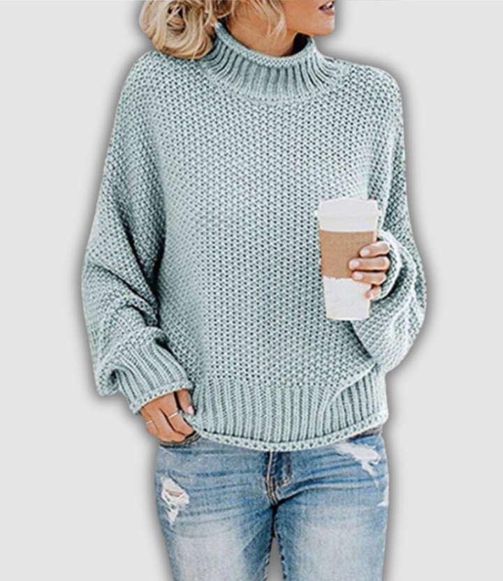 Marlis - Pullover mit Stehkragen