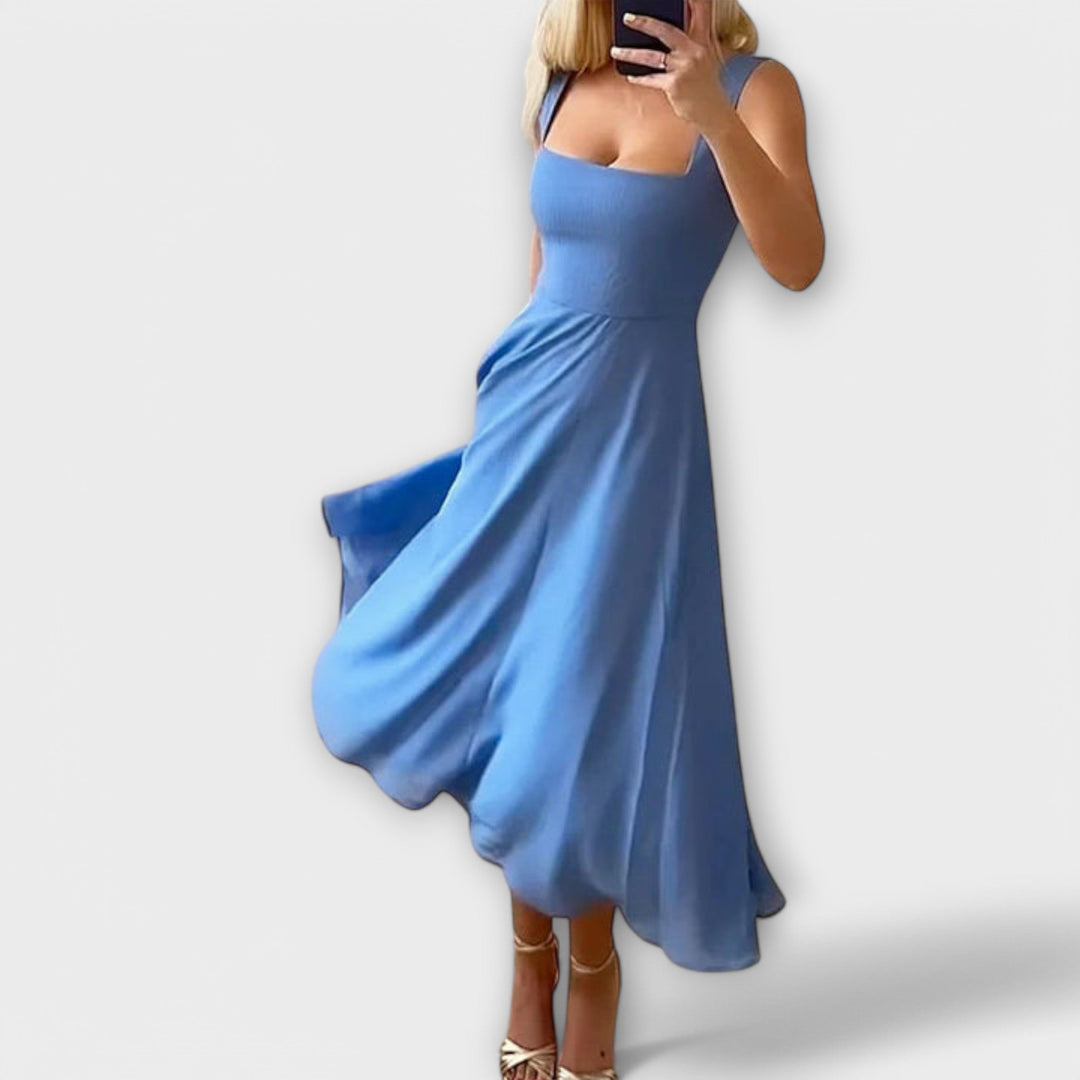 Tatiana - Elegantes ärmelloses Kleid