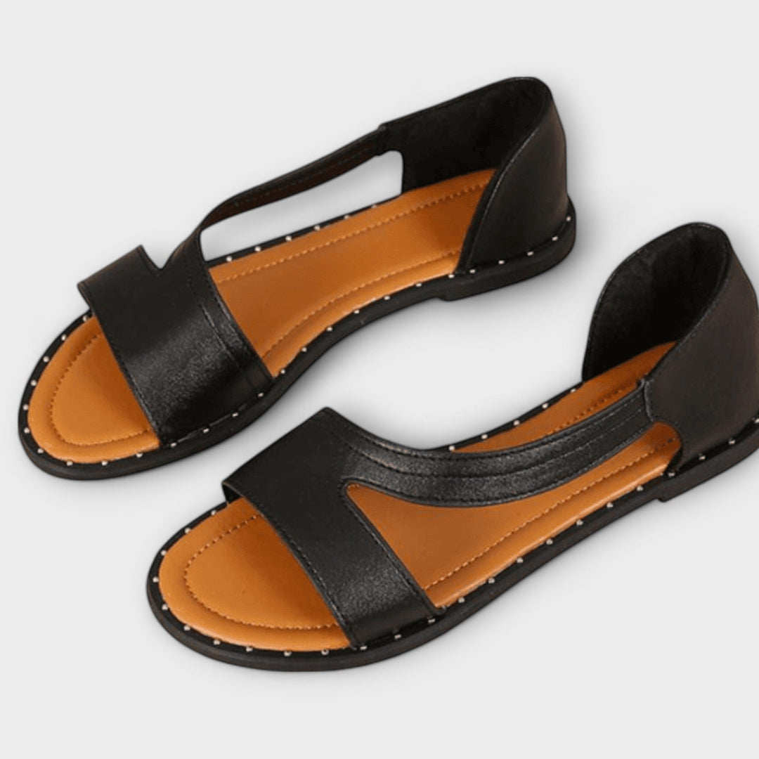 Berta - Moderne Sandalen mit Weicher Gummisohle