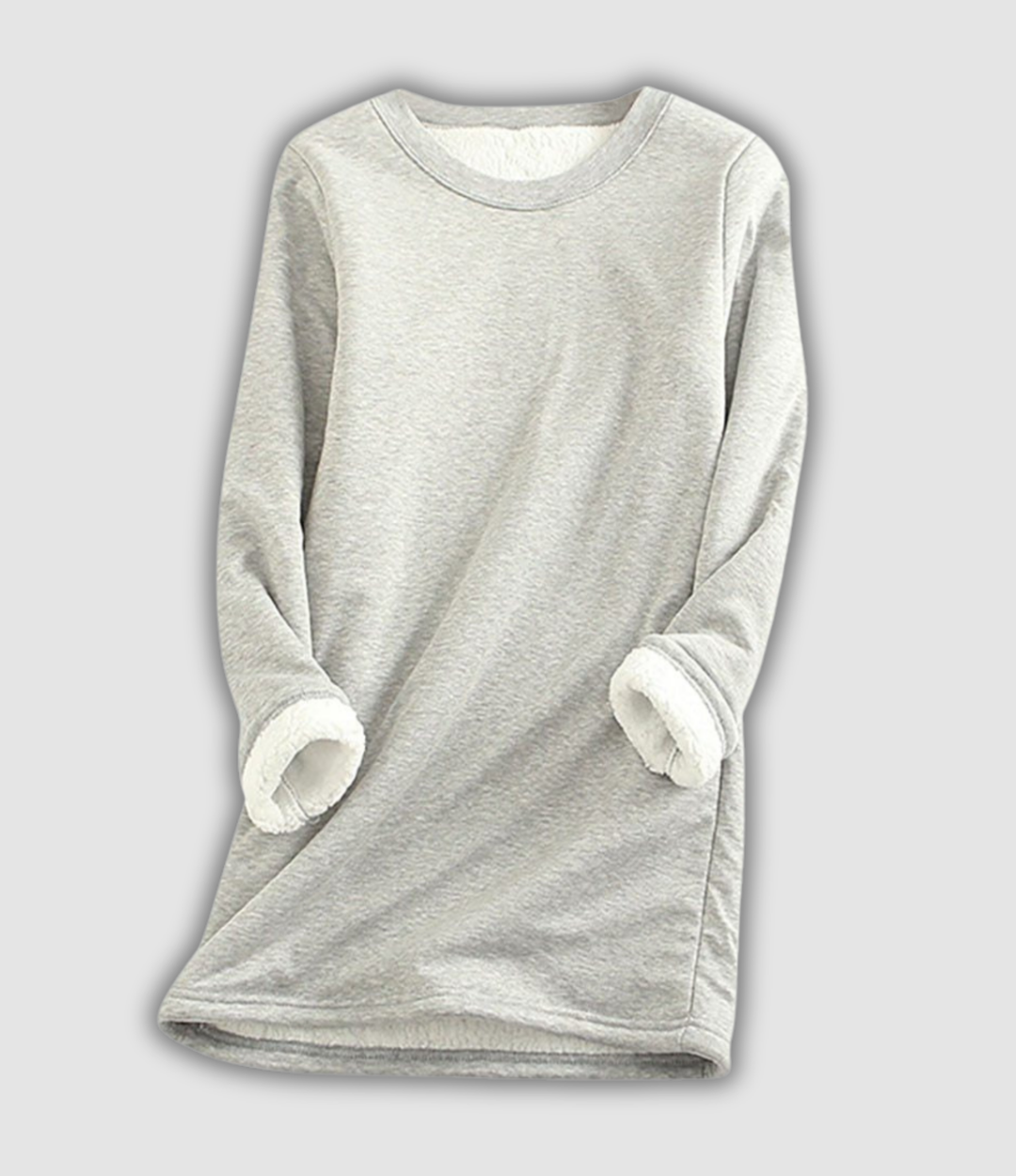 Doris - Langer kuscheliger Pullover