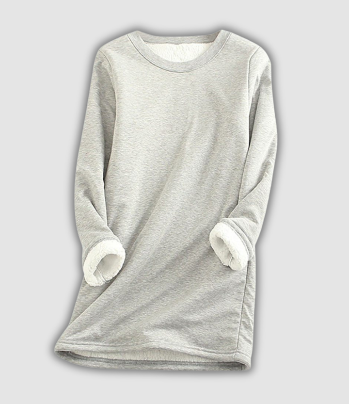 Doris - Langer kuscheliger Pullover