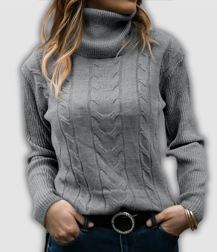 Jutta - Gestrickter Pullover