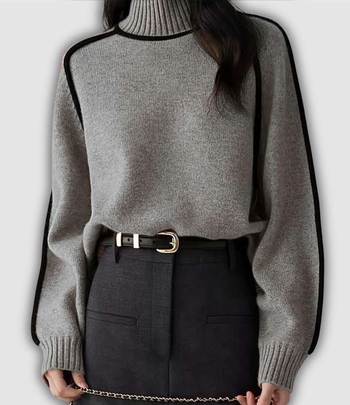 Roselinde - Weicher Kaschmir-Rollkragenpullover