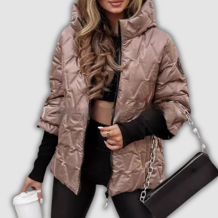 Isabella – Modische gesteppte Daunenjacke