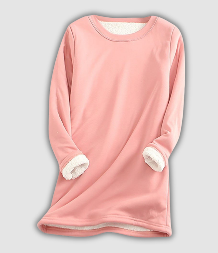Doris - Langer kuscheliger Pullover