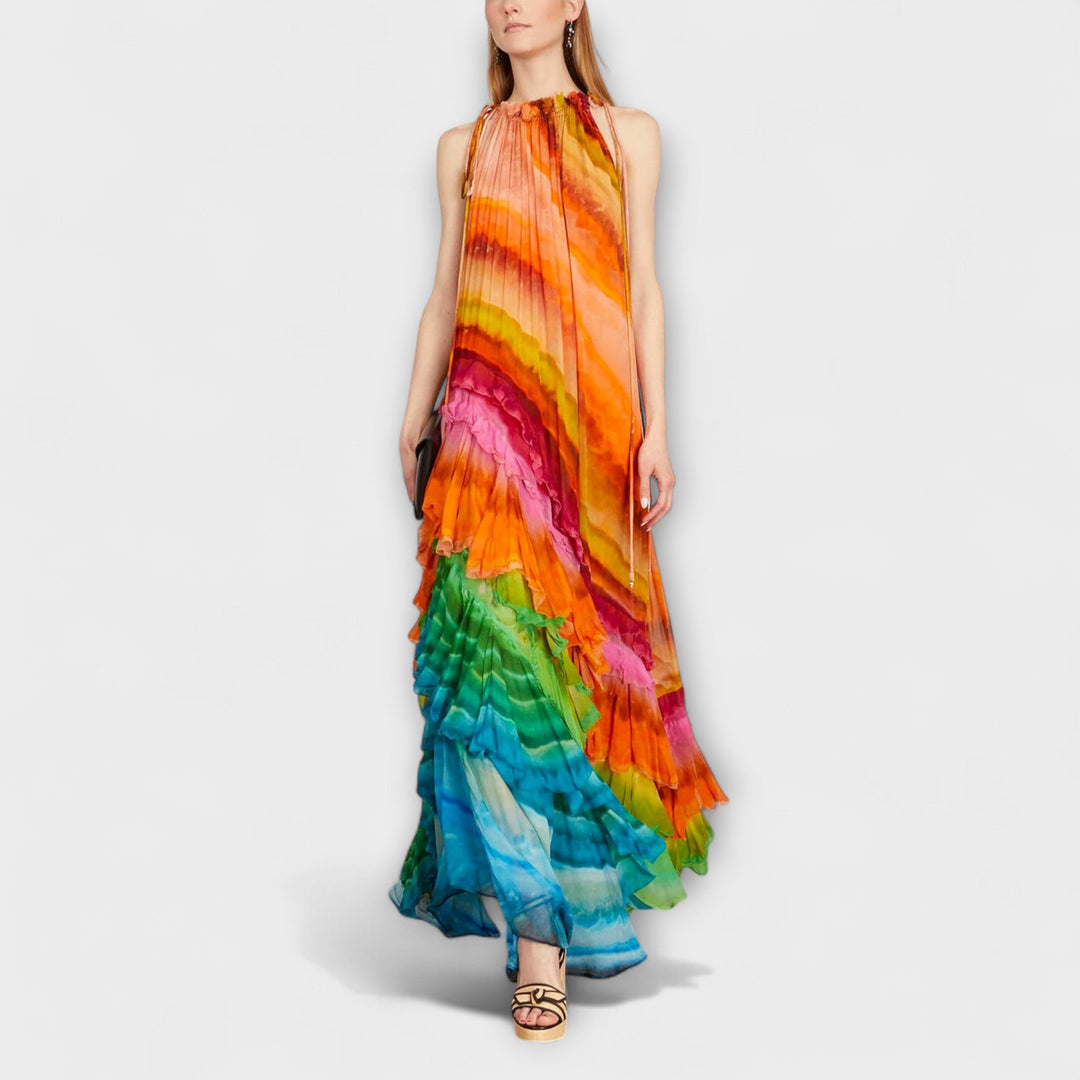 Barbara - Ruffle Gown