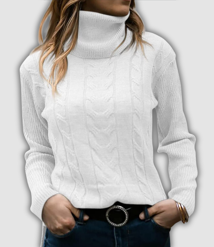 Jutta - Gestrickter Pullover
