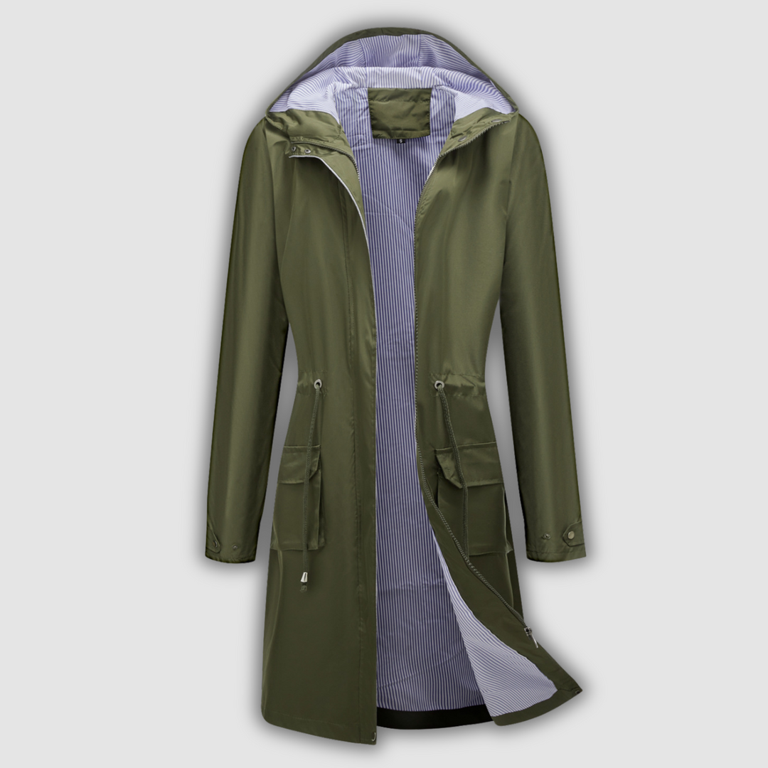 Amelia - Stylischer wasserdichter Trenchcoat