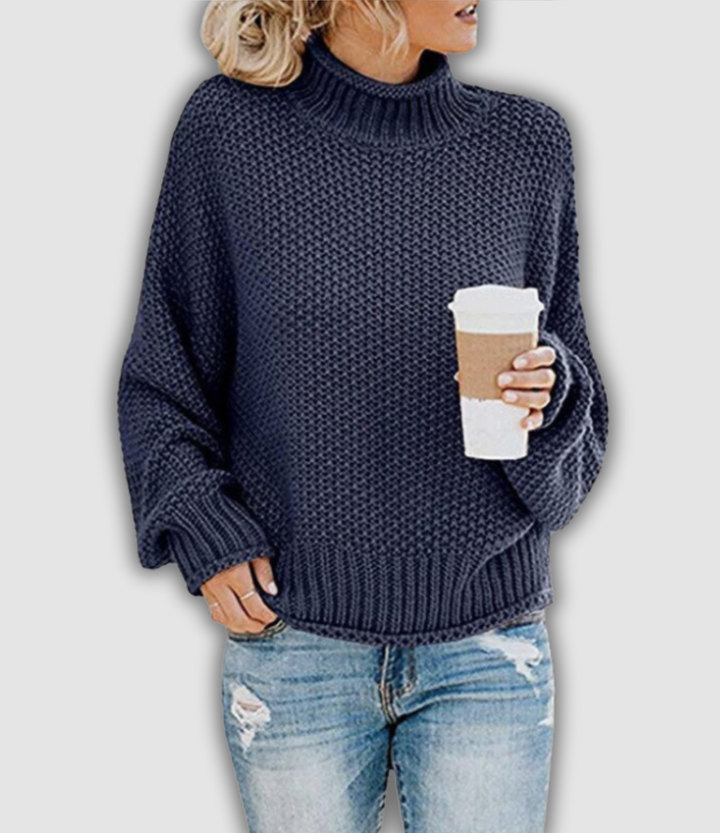 Marlis - Pullover mit Stehkragen