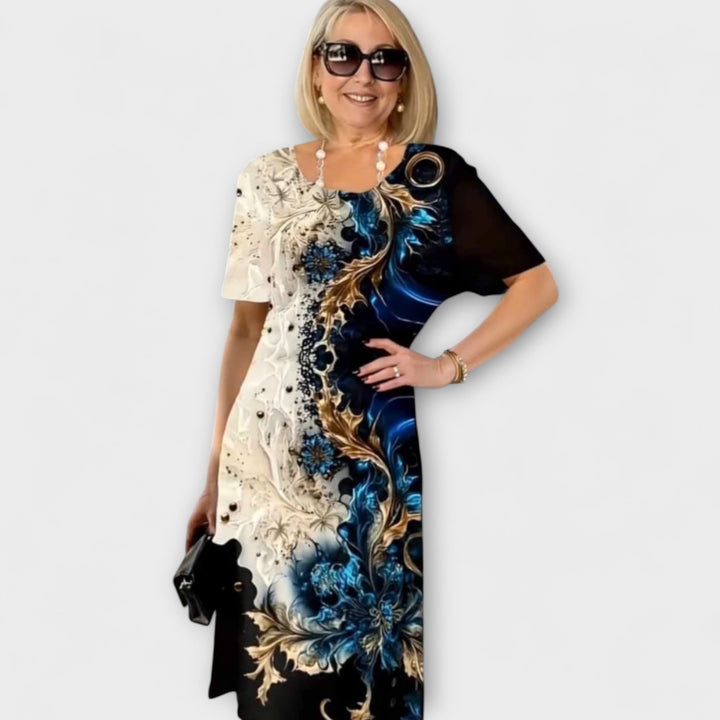 Sabine - Sommerblumenbrise Kleid