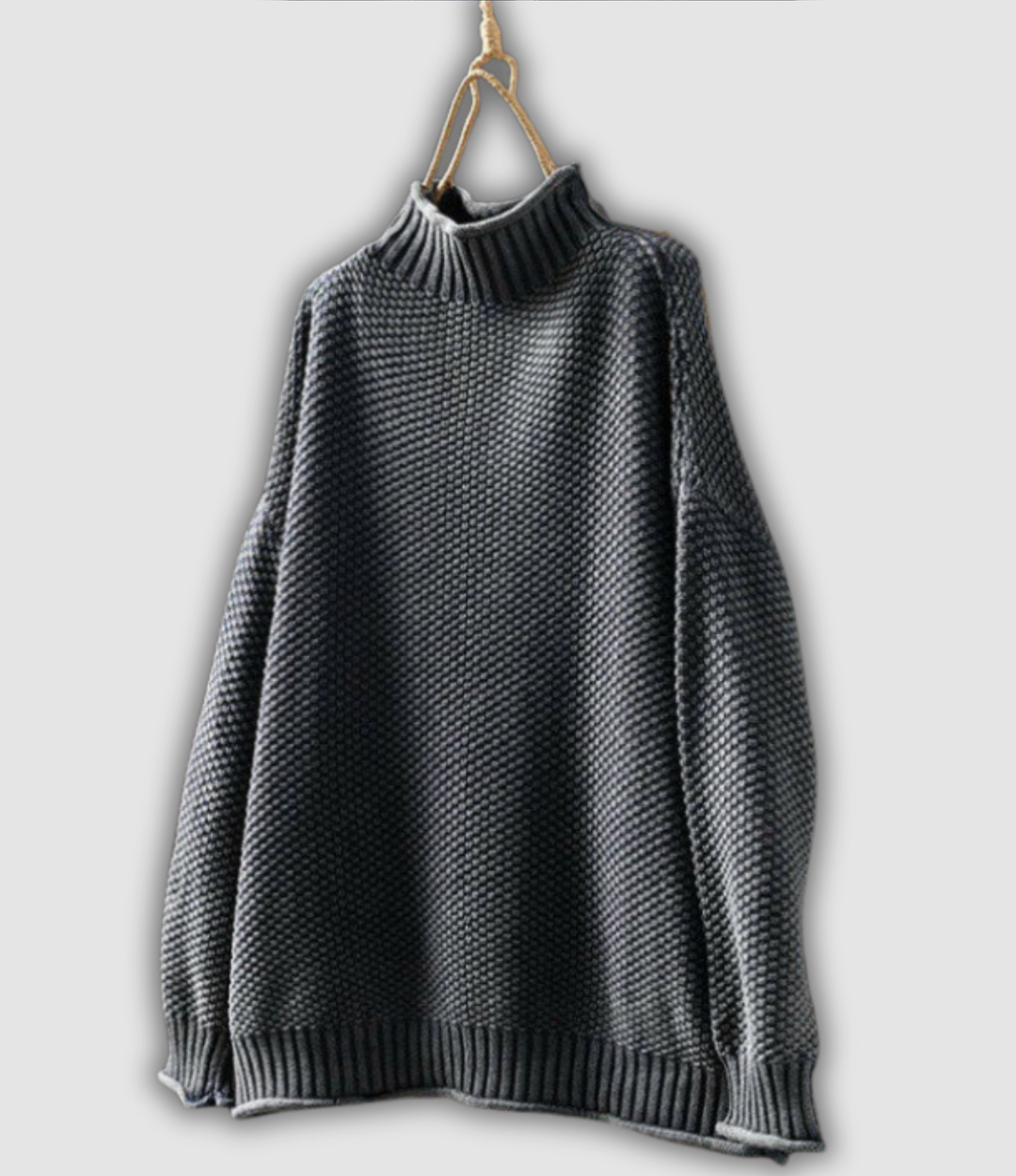 Bärbel - Waffelstrick Pullover