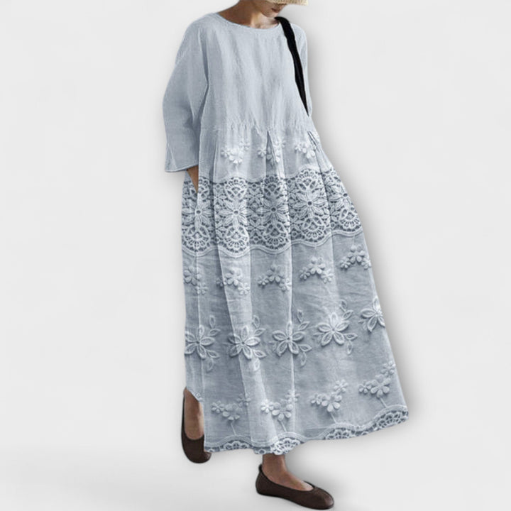 Clarissa - Spitzenmuster Kleid
