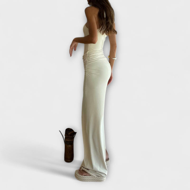 Johanna - Verführerisches ärmelloses Cut-Out Kleid