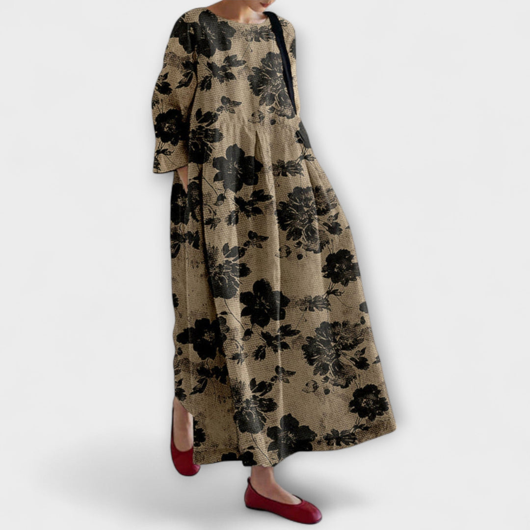 Ingrid – Kleid mit Botanischem Flair
