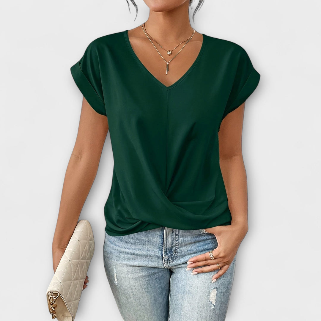 Jasmina - V-Ausschnitt Top