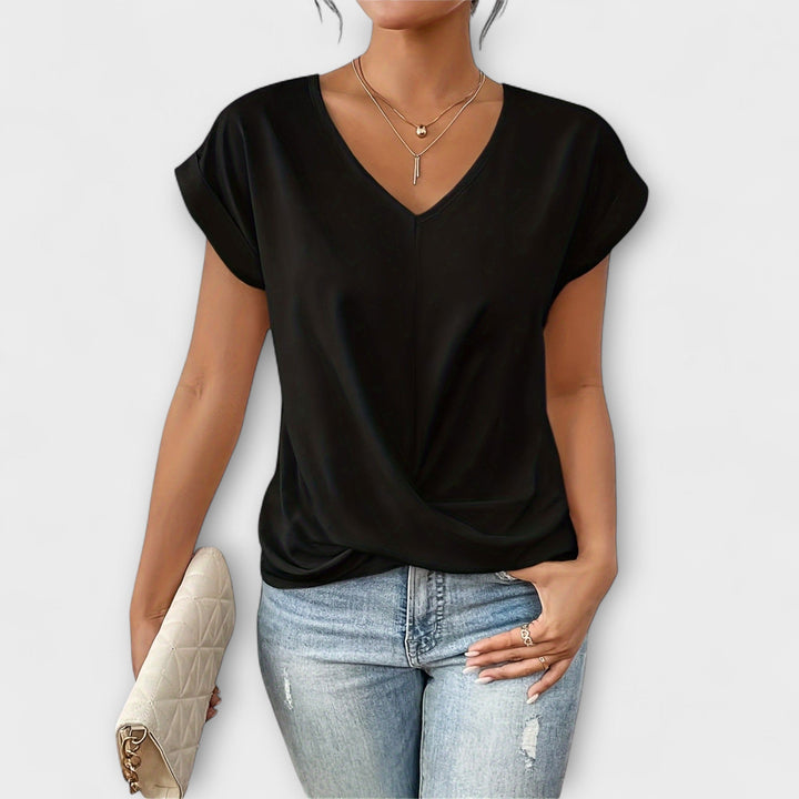 Jasmina - V-Ausschnitt Top