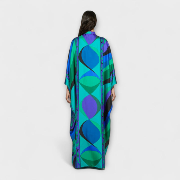 Isabella - Lebendiger Psychedelischer Kaftan
