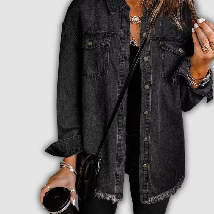 Olivia - Zeitlose Jeansjacke im klassischen Stil
