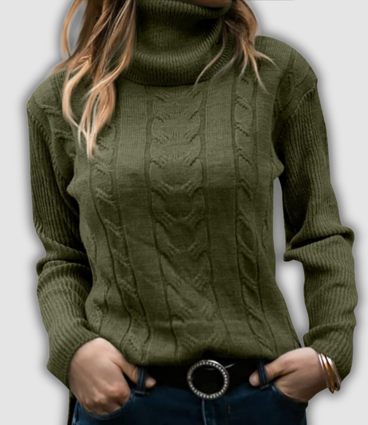 Jutta - Gestrickter Pullover