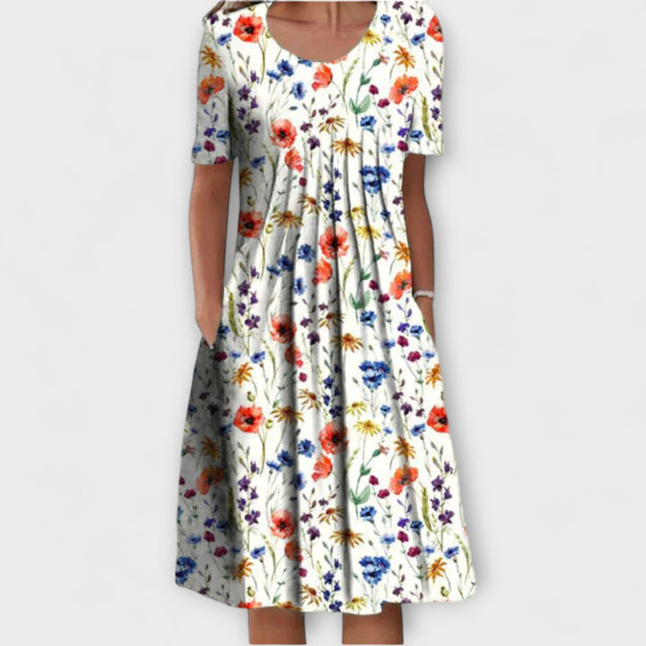 Juliane – Schickes Schichtkleid mit Bauchkontrolle