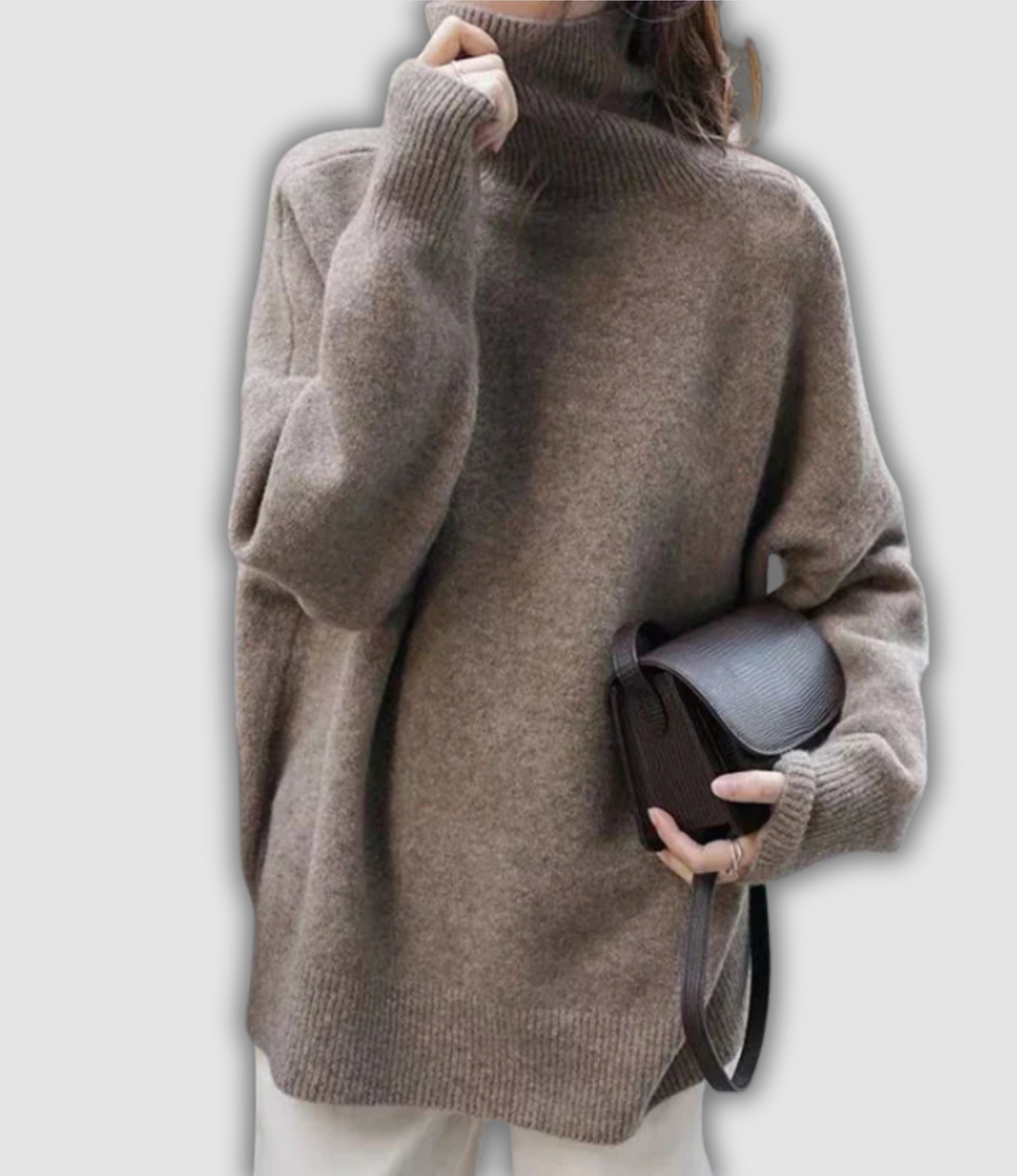 Engeltraud - Pullover mit hohem Kragen