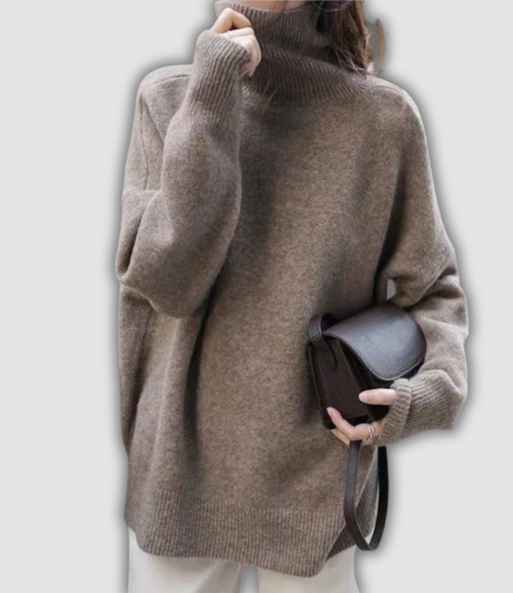 Engeltraud - Pullover mit hohem Kragen
