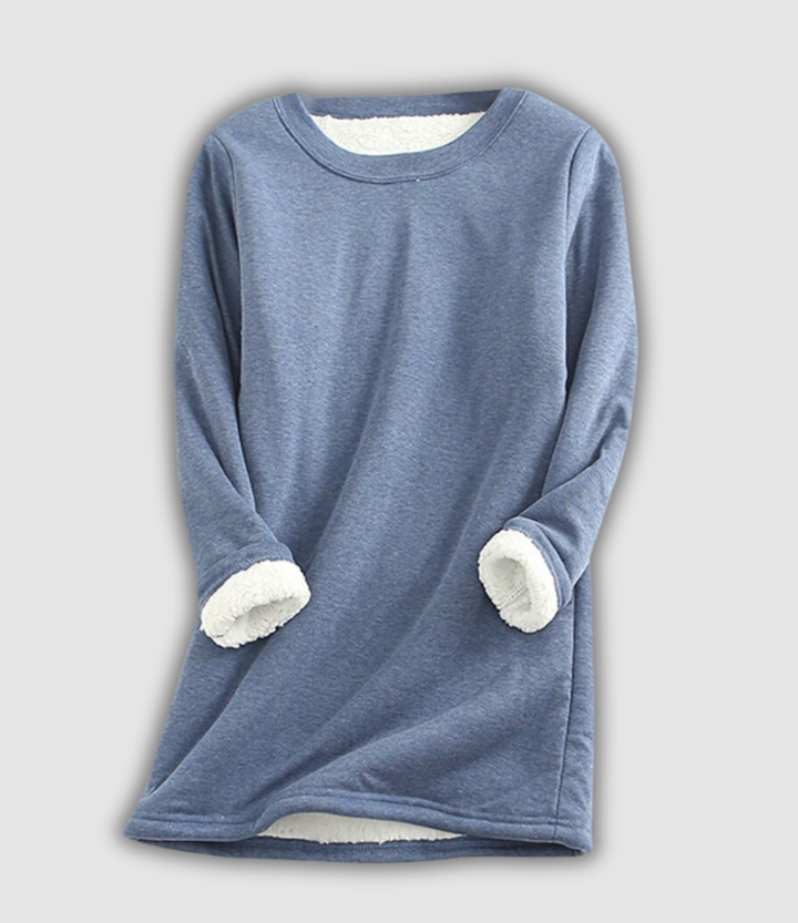 Doris - Langer kuscheliger Pullover