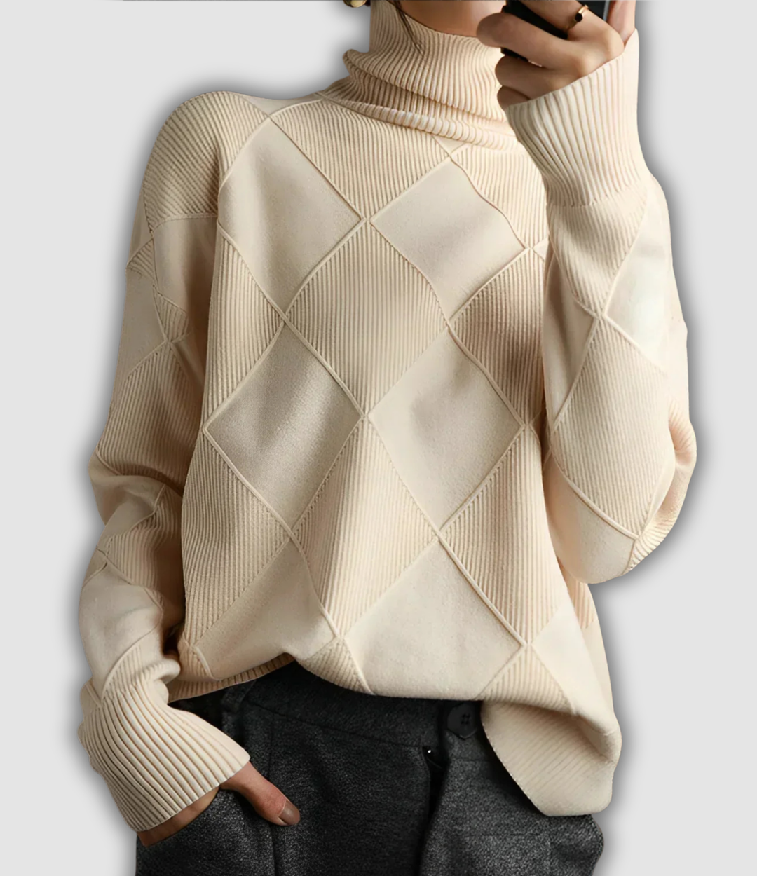 Dagrun - Gemütlicher Lotus Pullover