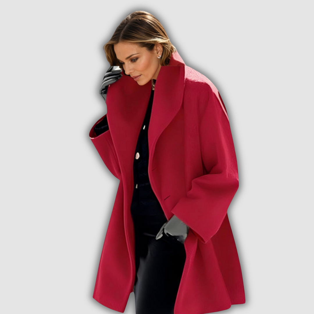 Anneliese - Premium Wollmantel, winddicht