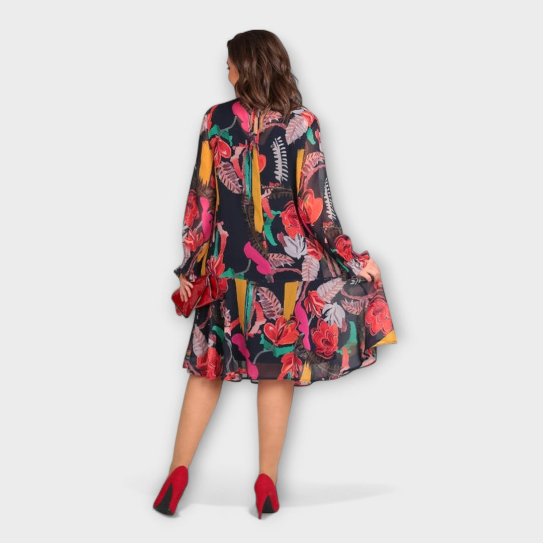 Hermine - Elegantes Plus-Size-Kleid für ultimativen Komfort