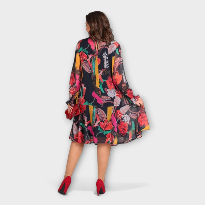 Hermine - Elegantes Plus-Size-Kleid für ultimativen Komfort